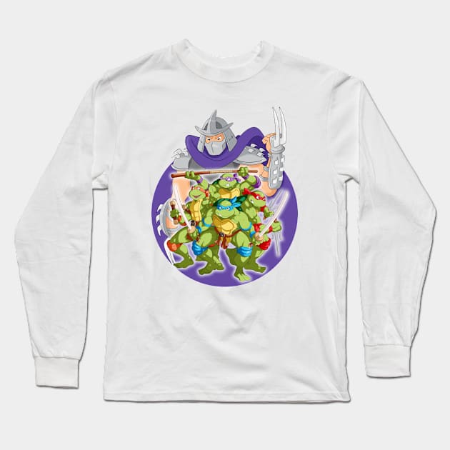 TMNT Revenge Long Sleeve T-Shirt by Nykos